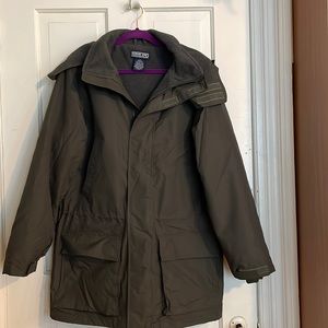 Lands End Dark Gray Squall Parka